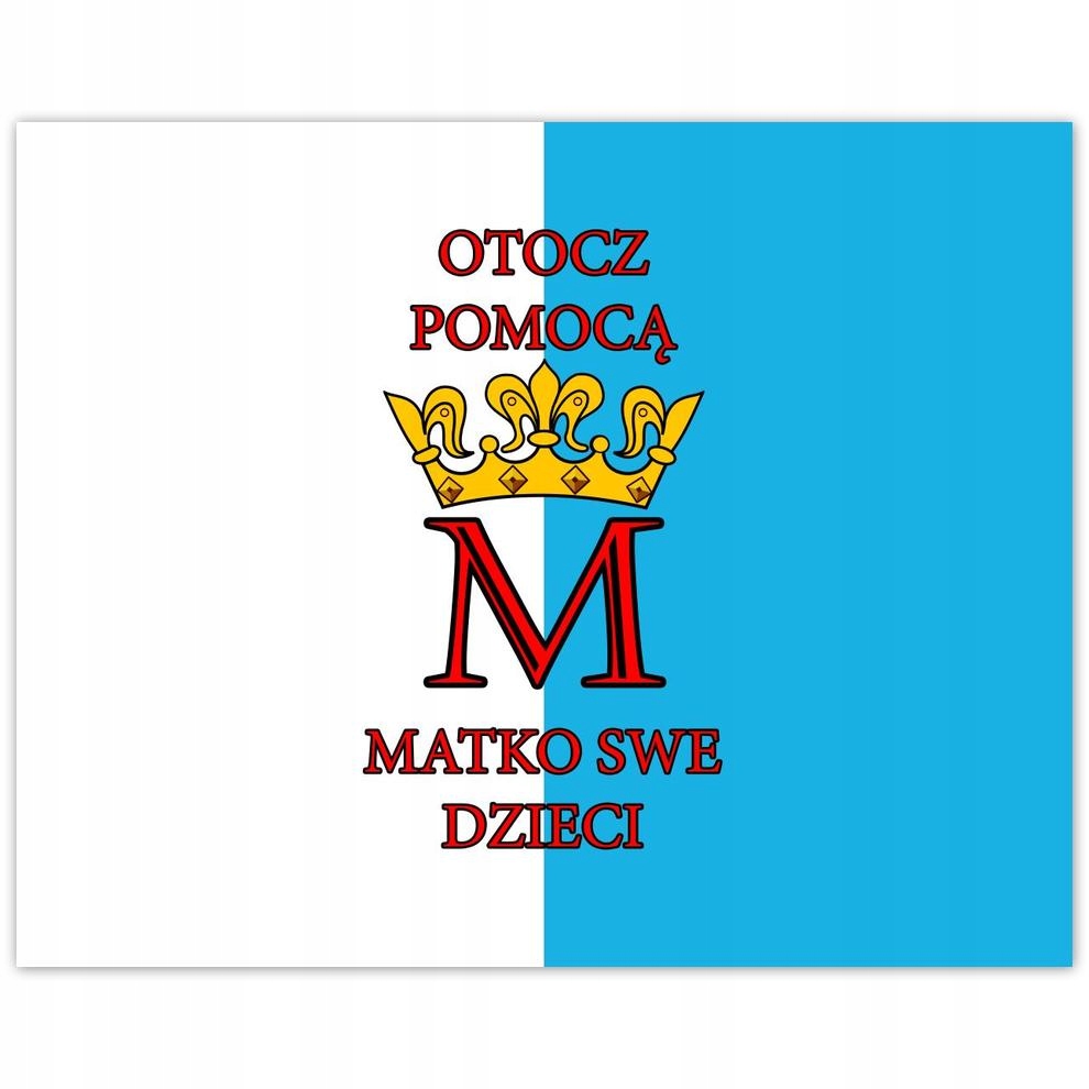 

Plakat 50x40 Otocz pomocą Matko Maryja