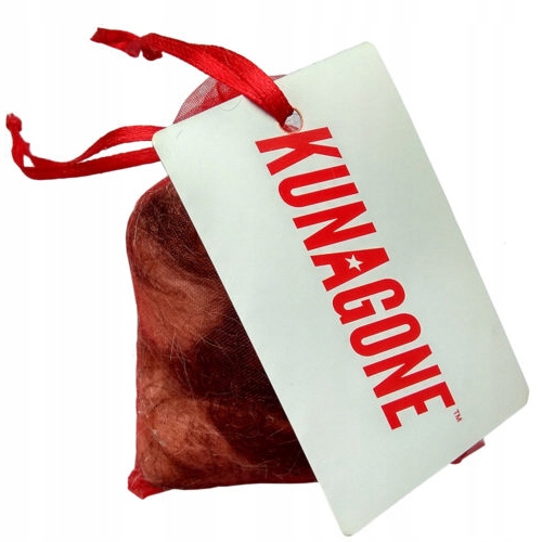 ODSTRASZACZ KUN SIERŚĆ PSA KUNAGONE DO SAMOCHODU DOMU GARAŻU 6 WORECZKÓW Producent inny