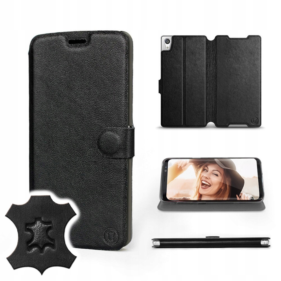 

Etui Mobiwear do Sony Xperia Z5 - Black Leather