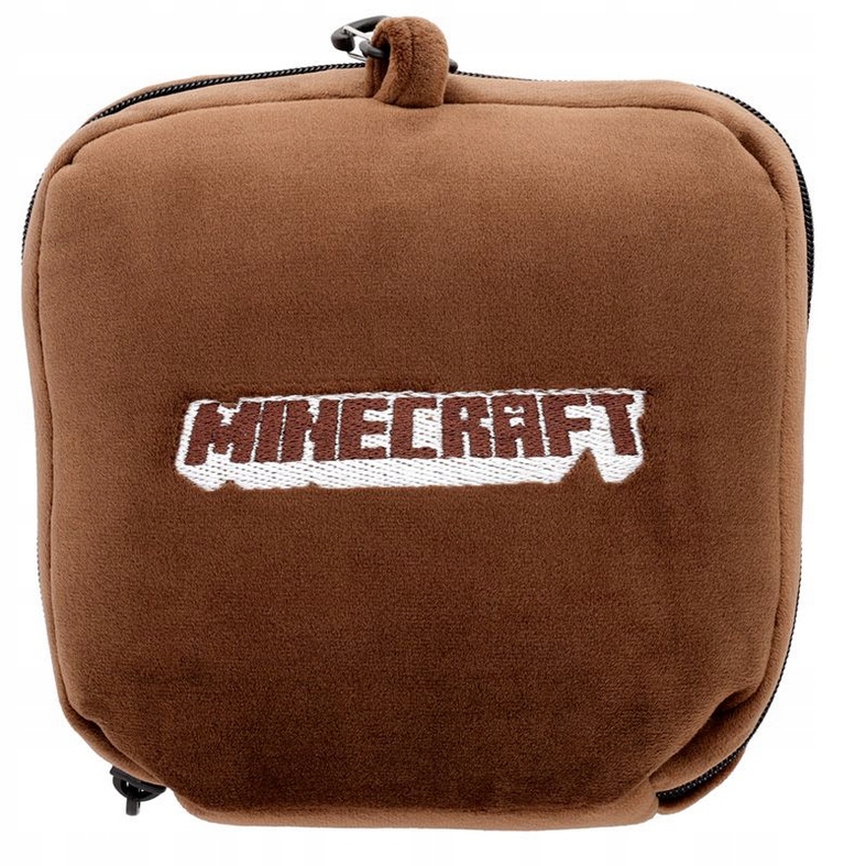 MINECRAFT PODUSZKA PODRÓŻNA PLUSZOWA + MASKA NA OCZY RELAXEAZZZ ENDERMAN Stan opakowania oryginalne