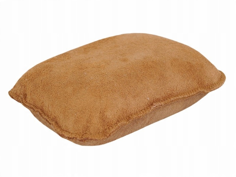 

Gąbka obszyta irchą naturalną XXL 5x10x15cm