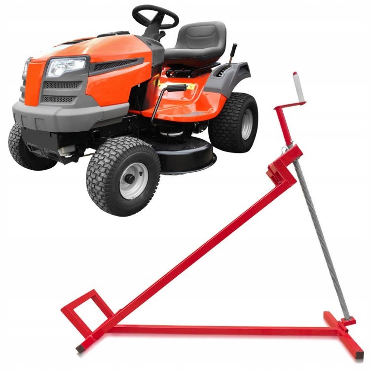 PODNOŚNIK SERWISOWY DO TRAKTORKA KOSIARKI QUADA LEWAREK ATV 400kg BASS PL Waga produktu z opakowaniem jednostkowym 9 kg