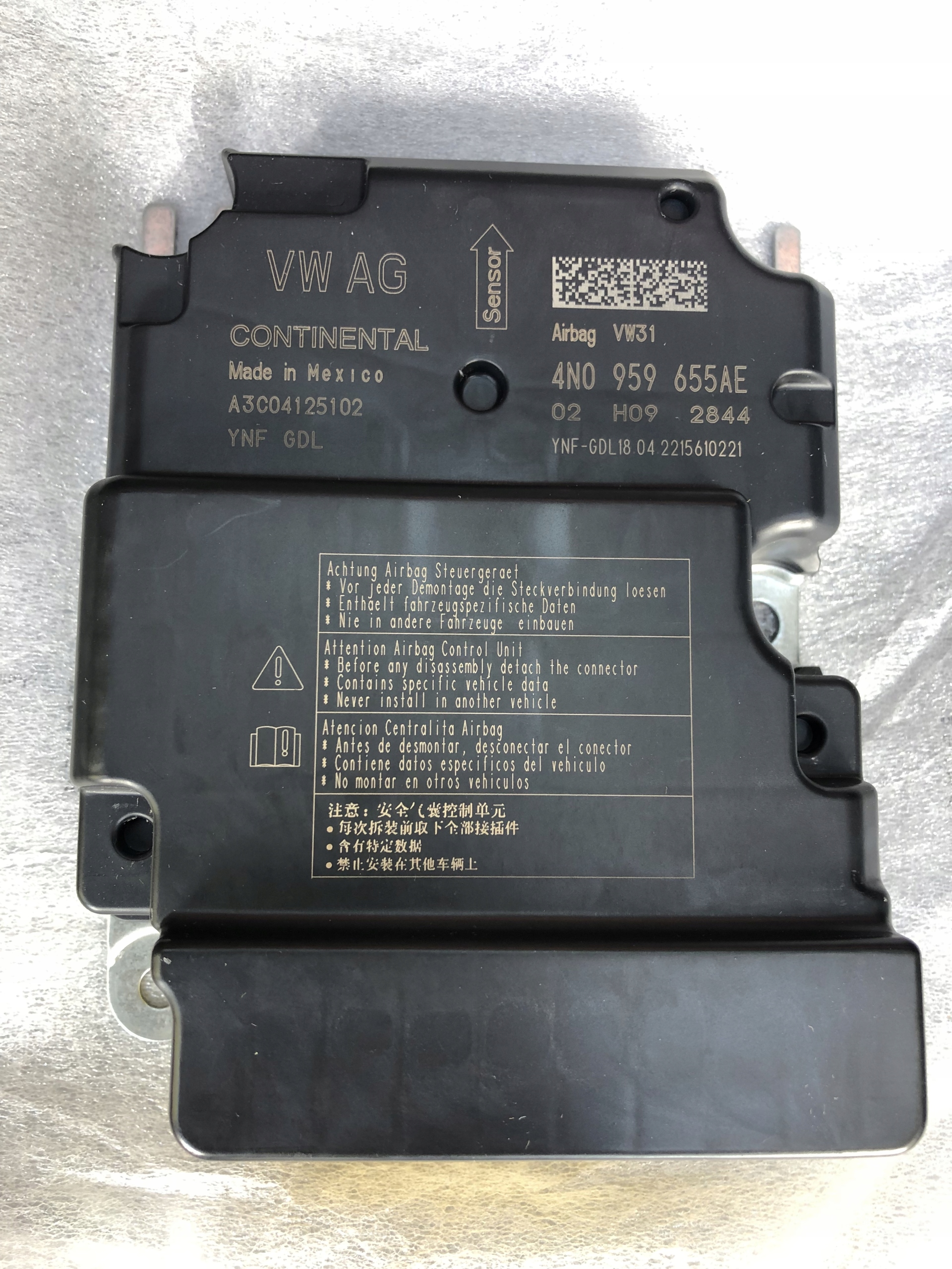 Audi A8 4N Sterownik Moduł Airbag 4N0959655AE NOWY