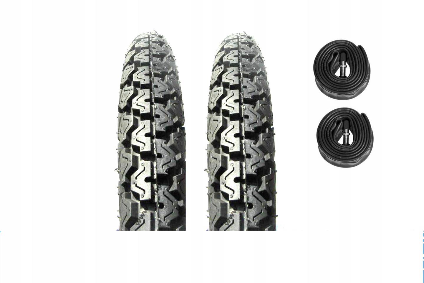 

2 x Opona 19 X 3.00 Wfm Wsk Shl Simson Dętka