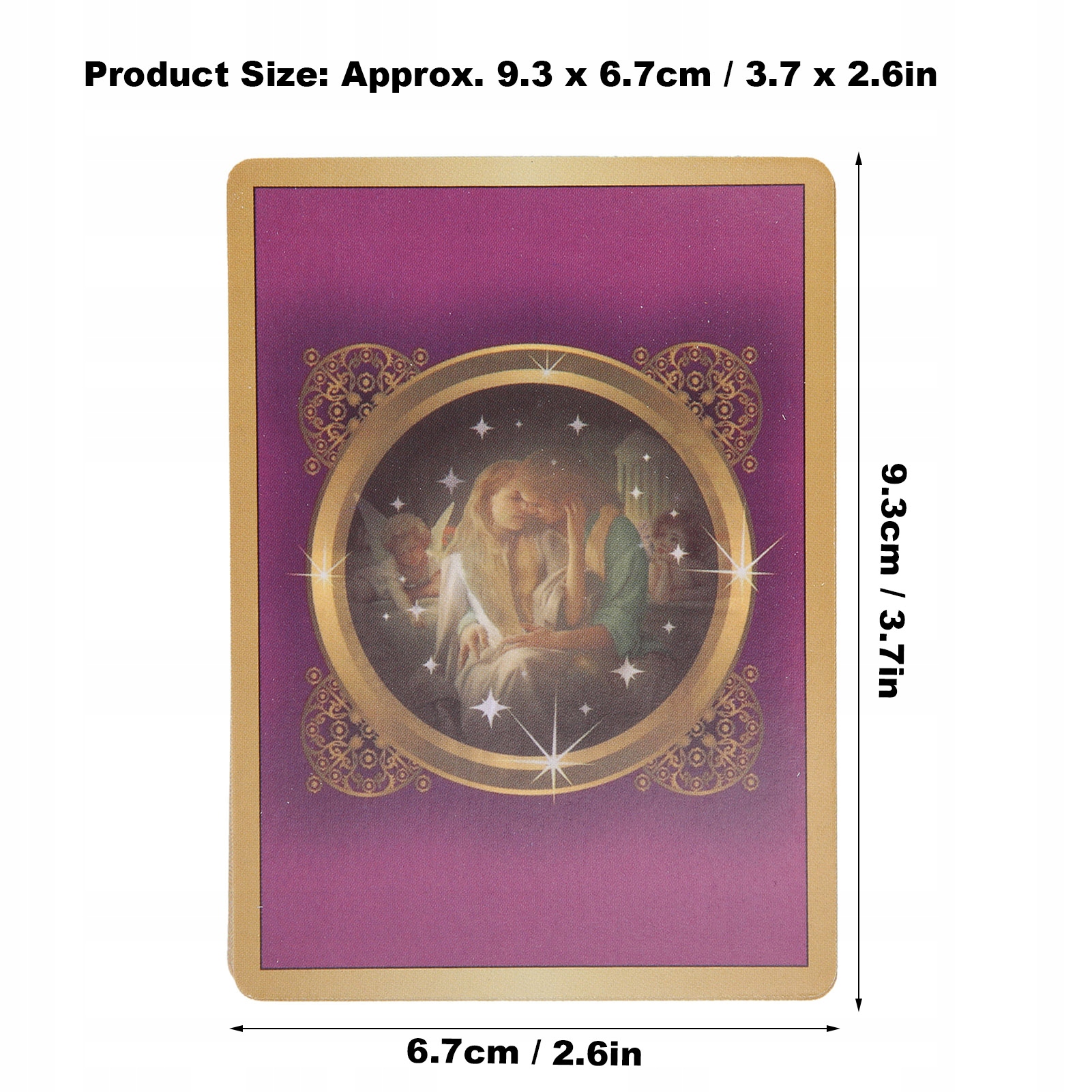 KARTY TAROT - ROMANCE ANGEL ORACLE CARDS Liczba kart w talii 44