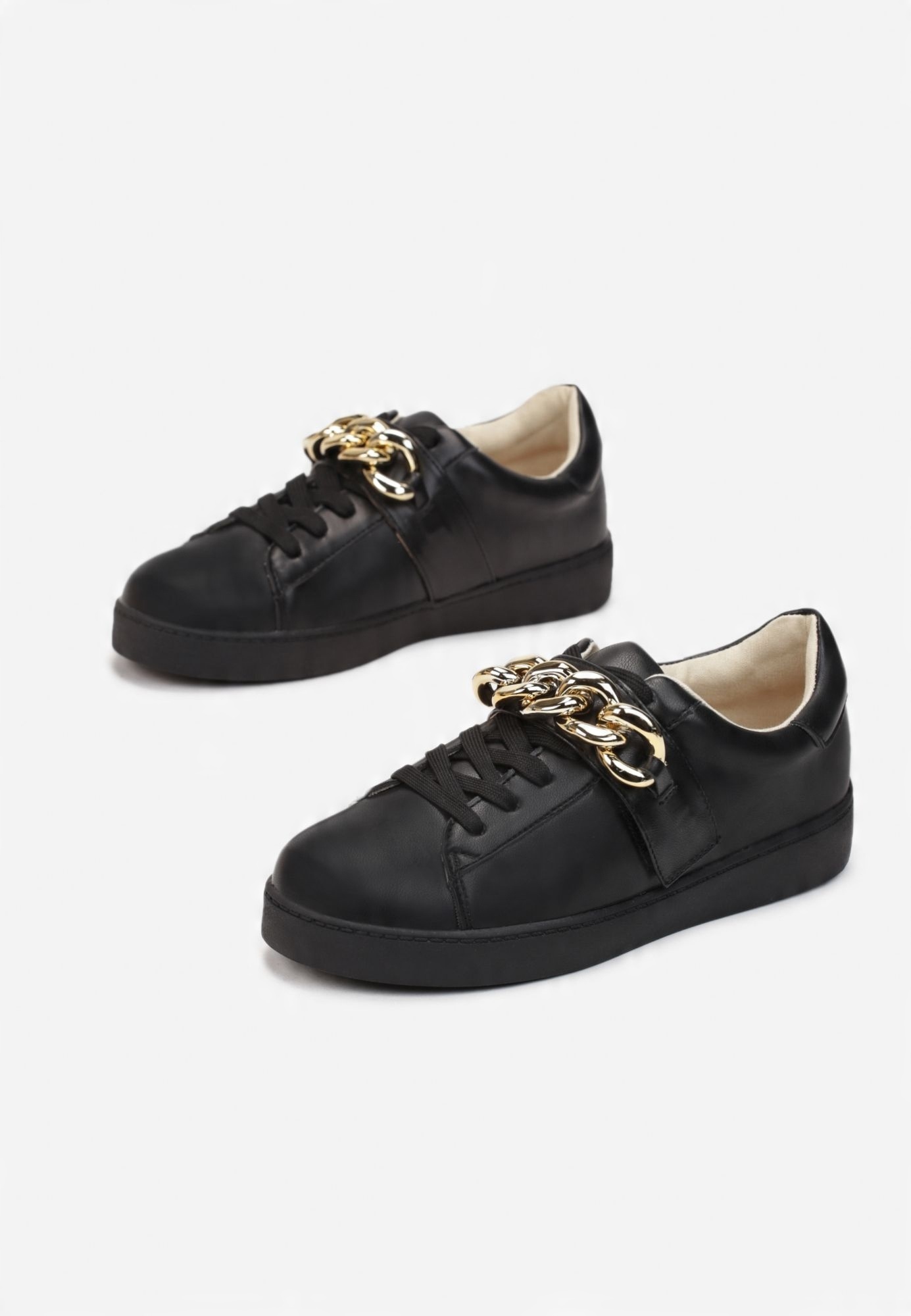 

Renee Czarne Sneakersy damskie 38