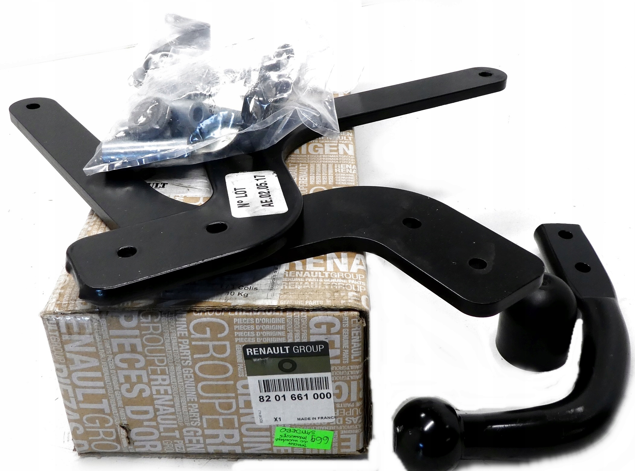 Oe montážna sada háková guľa Dacia Sandero II