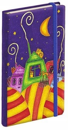 Notesy KOTY notatnik w linie notes A6 z gumką