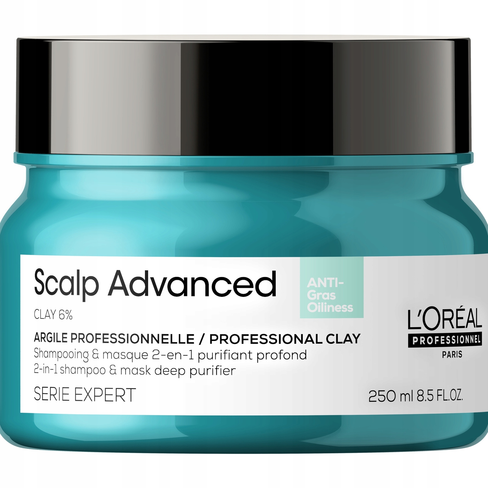 L'oreal Se Scalp Advanced Anti-oiliness Čistící Maska Na Vlasy 250 ml