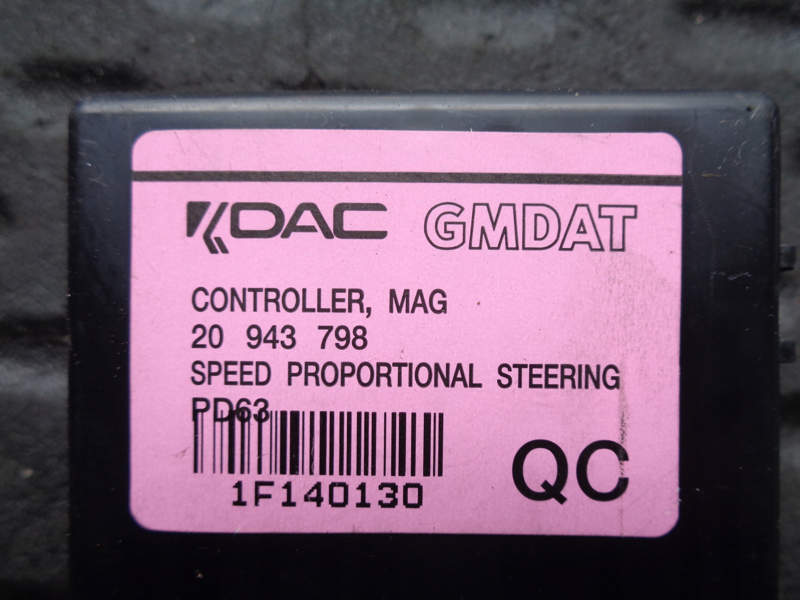 MODUŁ 20943798 CAPTIVA LIFT 2.2 CDTI Rodzaj sterownik