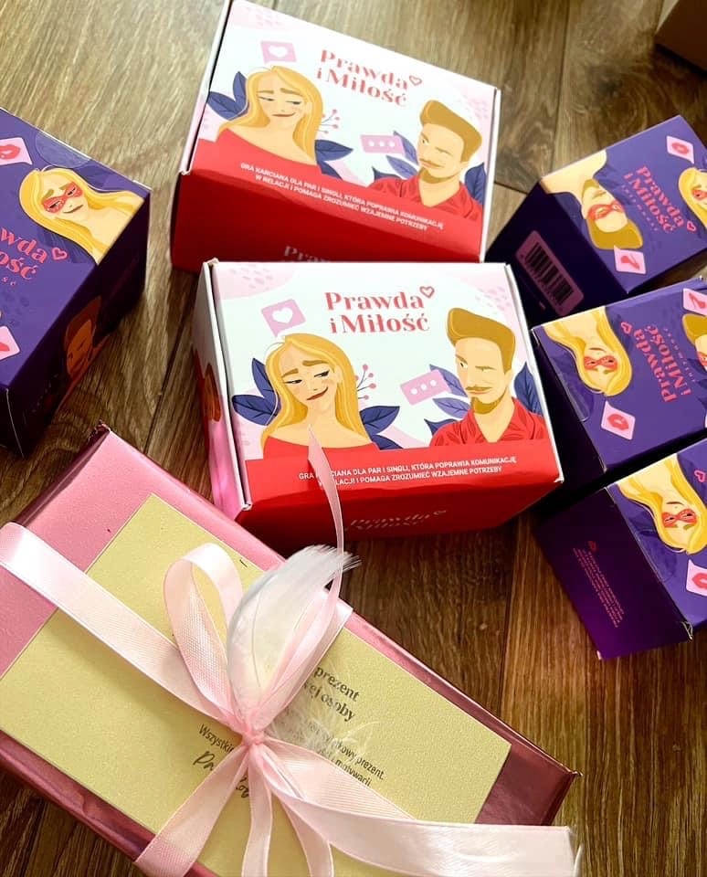 Pakiet: Prawda i Miłość + Intymność - gra dla par Wiek gracza 18+
