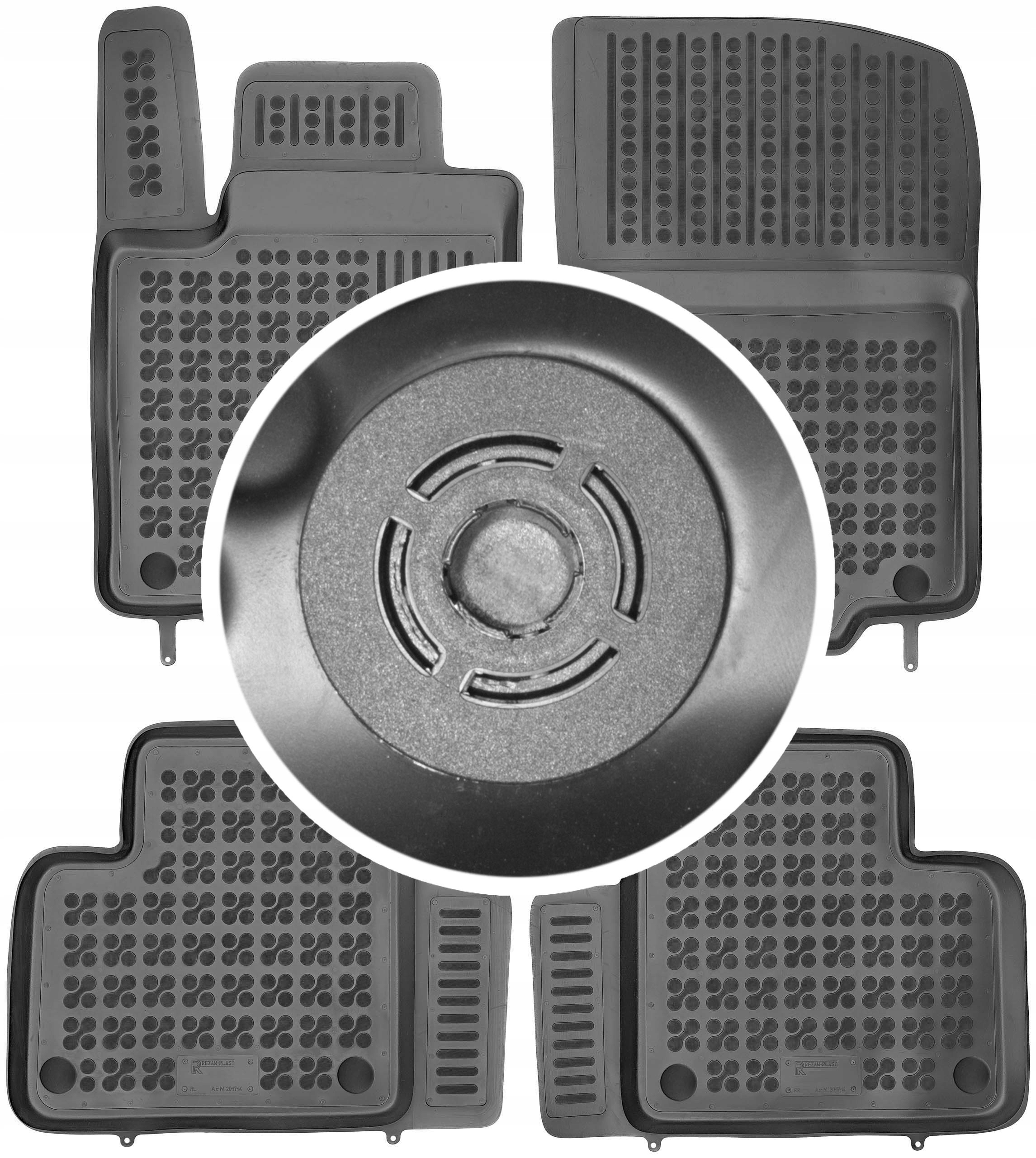 Коврики Max-Коврик резиновые 201714 4 el.