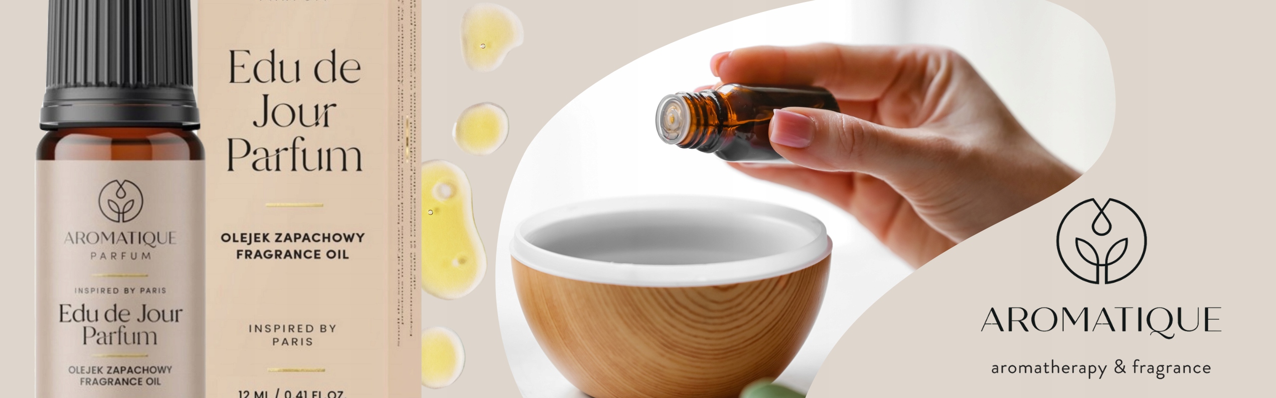 OLEJEK ZAPACHOWY Edu de Jour AROMATIQUE 12ml Giorgio Armani Aqua di Gio Zapach cytrusowy