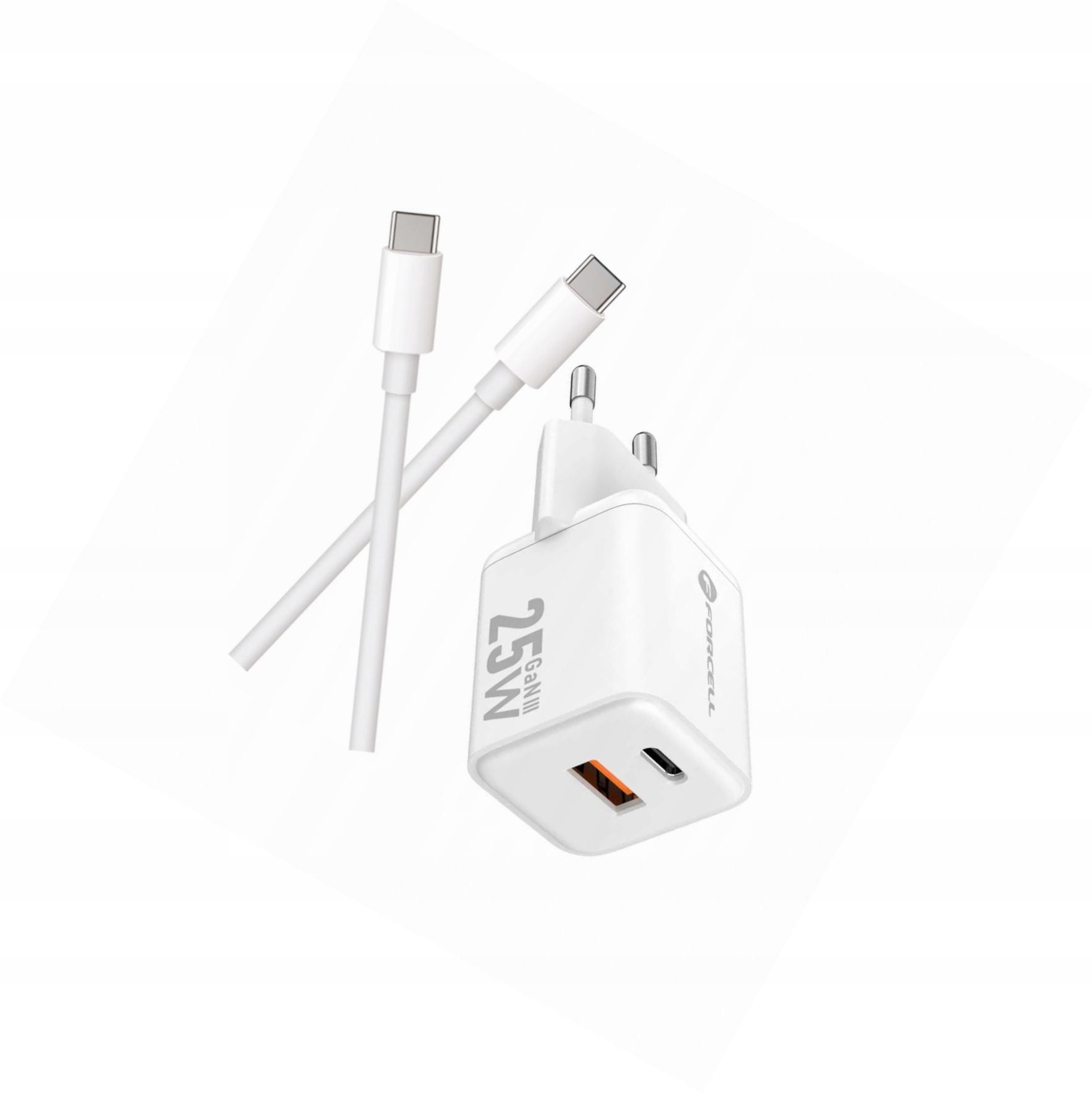 Szybka ładowarka Gan 25W z długim kablem Usb-c do Samsung Galaxy A03s