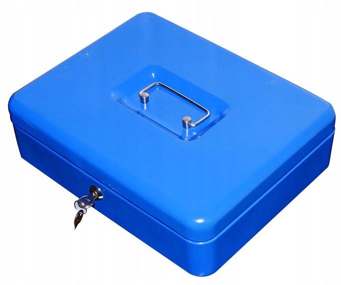 KASETKA METALOWA NA PIENIĄDZE BILON XL KASETA DUŻA 300x240x90 mm EAN (GTIN) 5904533520804