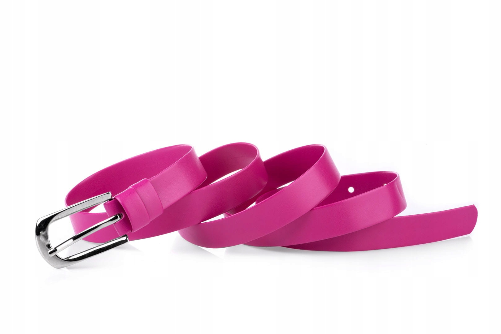 

Pasek damski klasyczny fuksja mat 2 cm