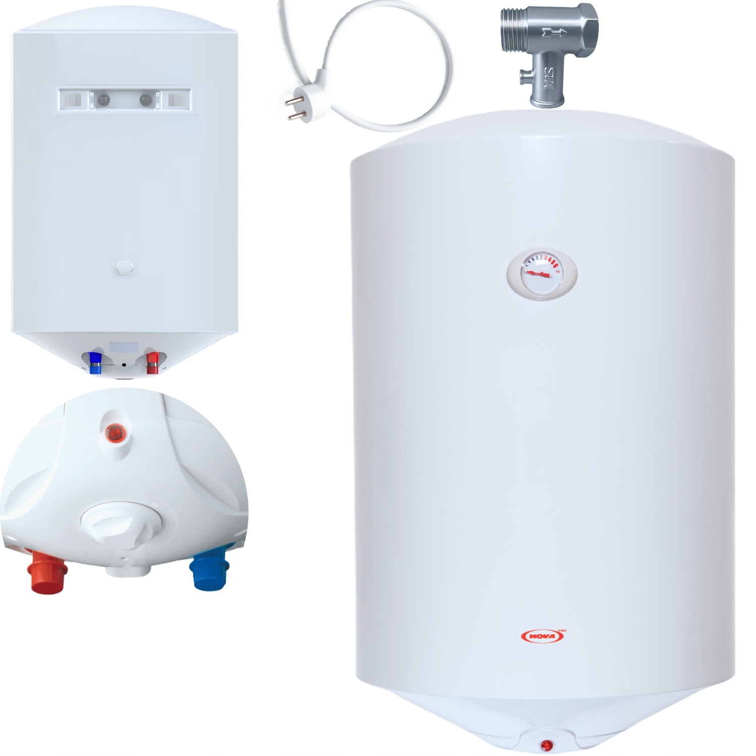 Bojler Elektryczny Standard Plus Podgrzewacz Wody 100L 2kW Energooszczędny!