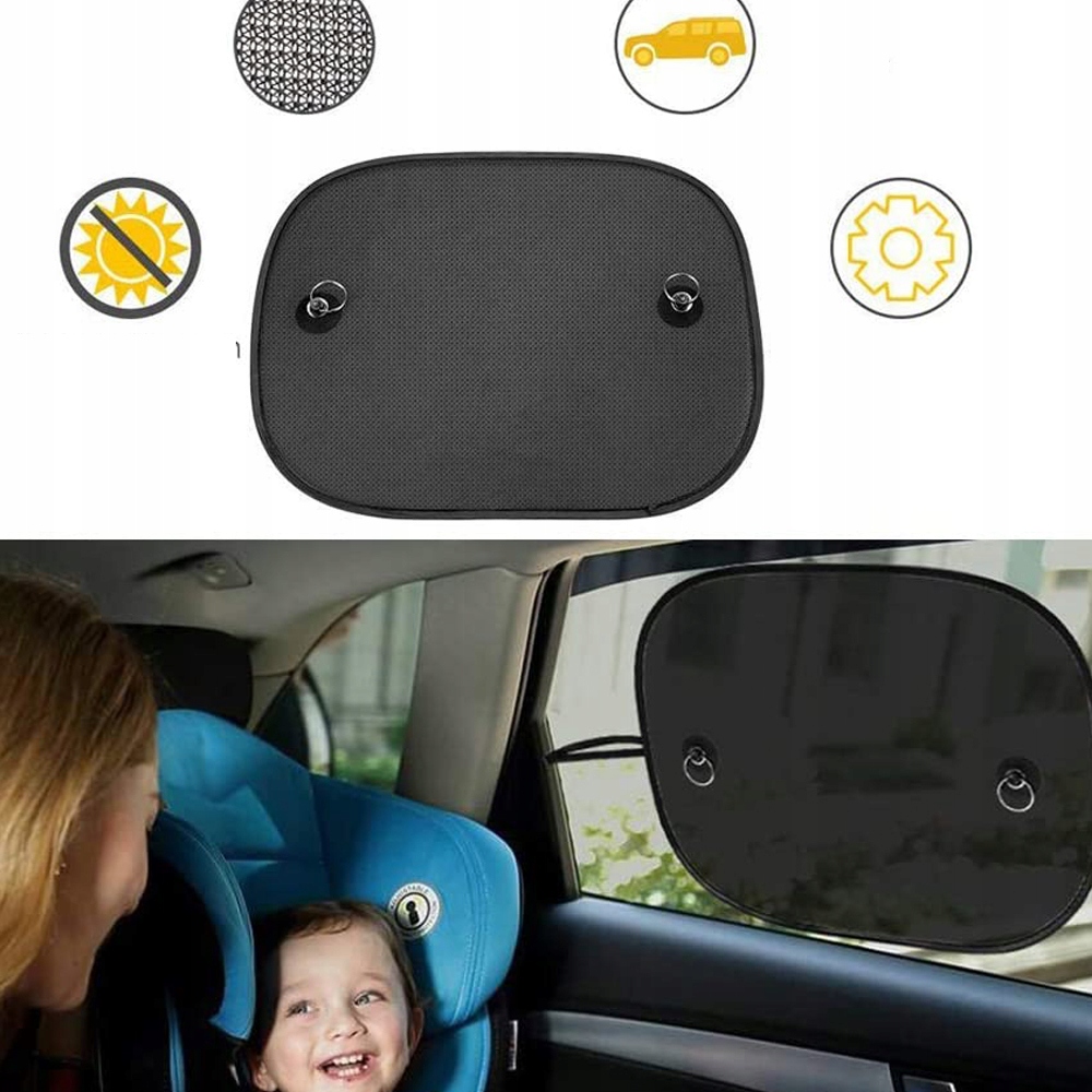 OSŁONKI ZASŁONKI PRZECIWSŁONECZNE DO AUTA UV 2SZT Rodzaj osłony przeciwsłoneczne