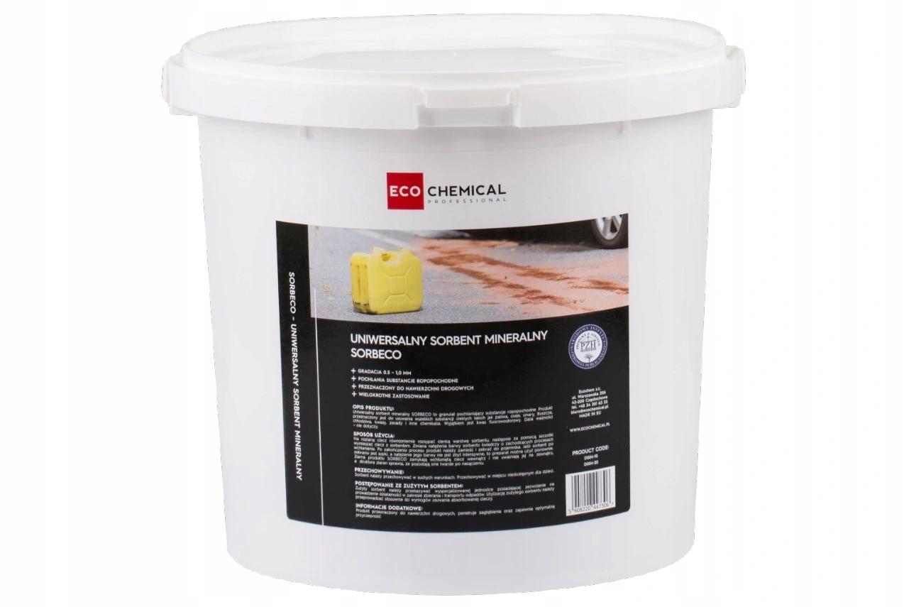 

Sorbent Uniwersalny Sypki Paliwa Smary Oleje 5 L