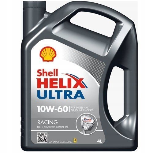 

Olej Shell Helix Ultra Racing 10W60 4L