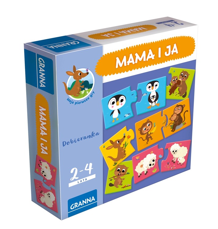 

Granna Gra Edukacyjna Mama I Ja Dobieranka