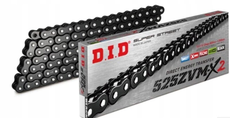 DID 525ZVM-X2 X-Ring Drive Chain 525 4525516138291