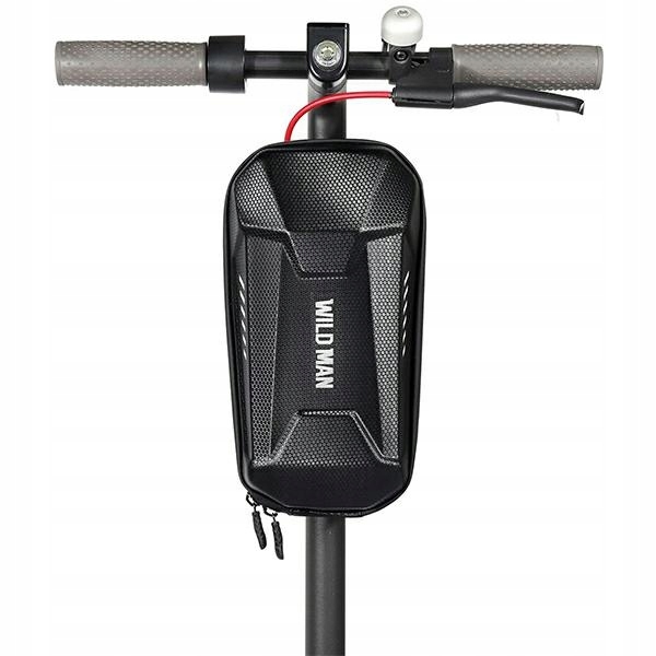 Pouzdro na koloběžku Wildman ES8X Plus brašna na rám Černá