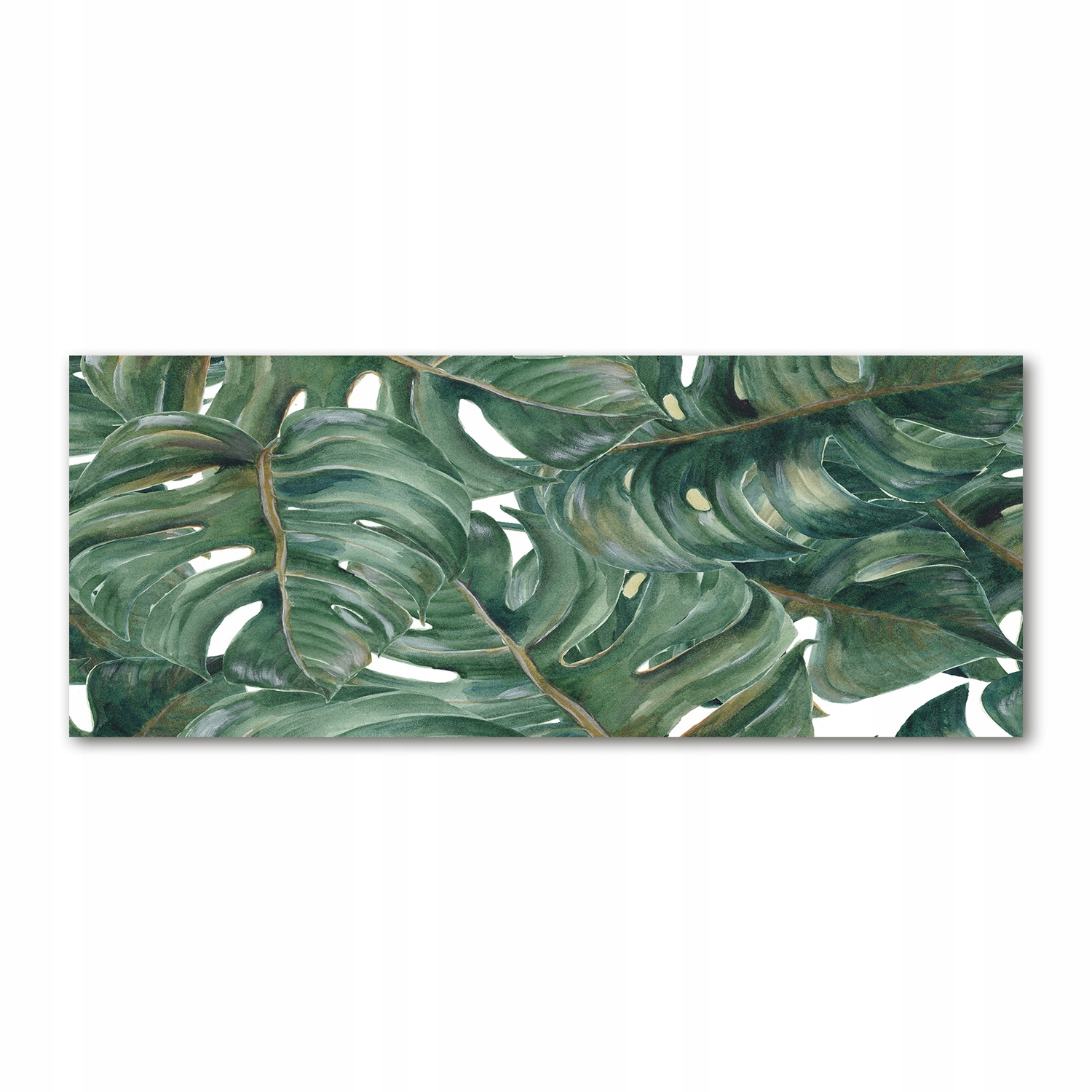

Foto obraz duży akryl nowoczesny Monstera 125x50cm