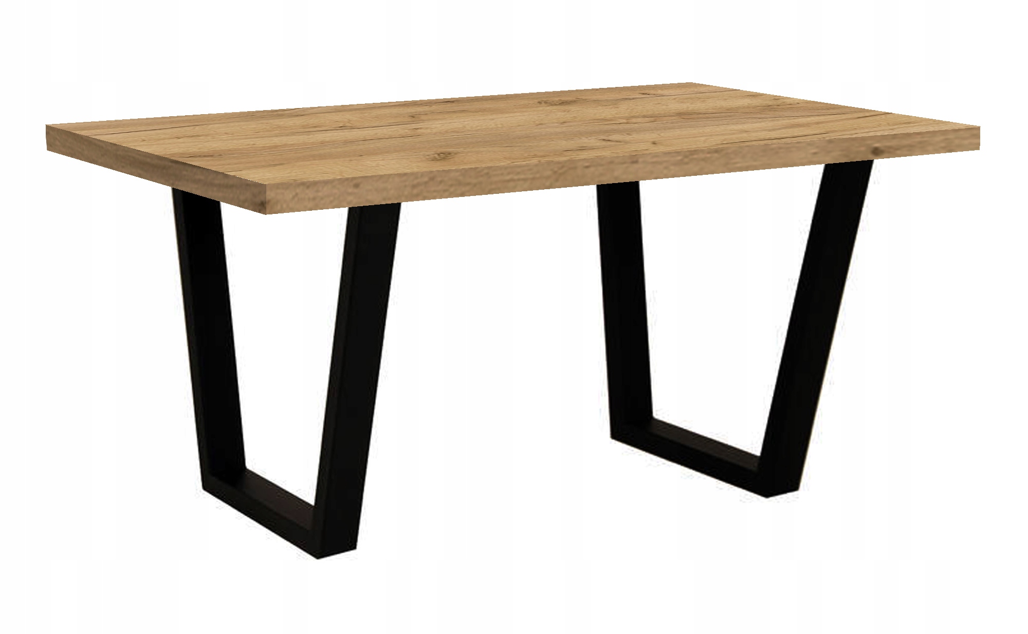 Stół loft DĄB METALOWE NOGI różne kolory