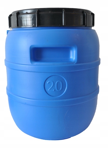 

Beczka plastikowa z uchwytami 20L zacier/ nastaw