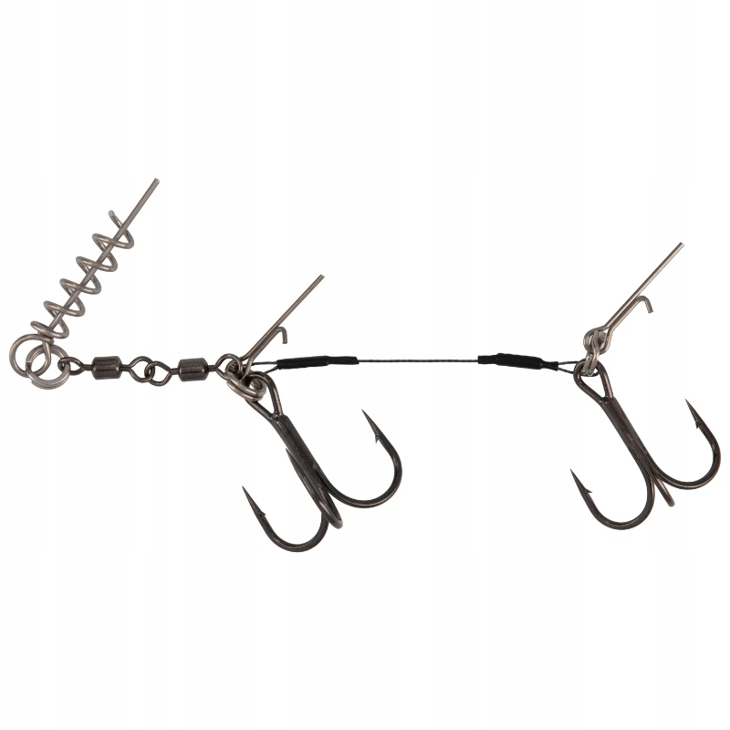 Dozbrojka Tytanowa Jaws Double Evo Titanium XL 30kg kotwice 2/0 -1/0