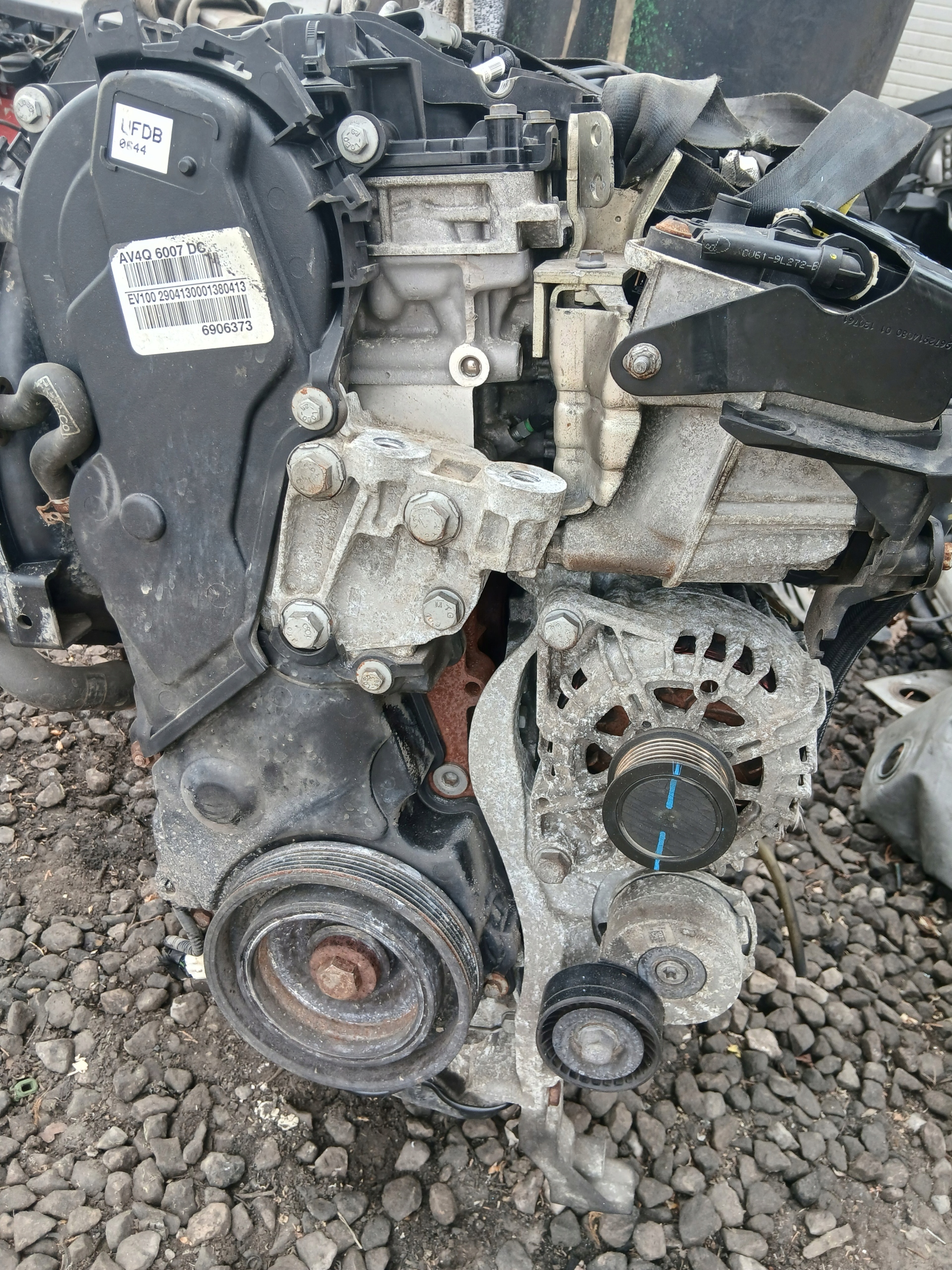 FORD FOCUS MK3 C-MAX 2.0 TDCI 2013 engine complete KPL UFDB D4204T 147 TYS