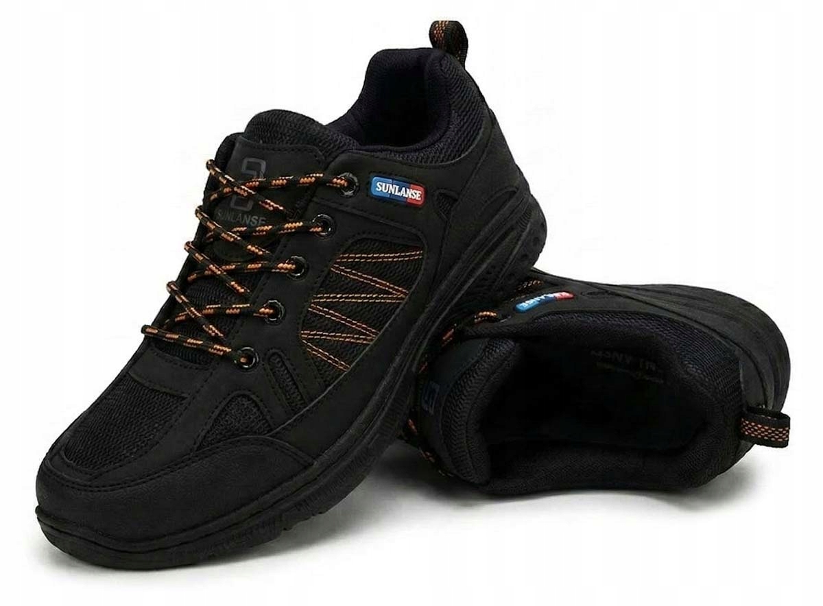 Buty męskie szyte lekkie obuwie sportowe mocne do pracy wiosenne P3