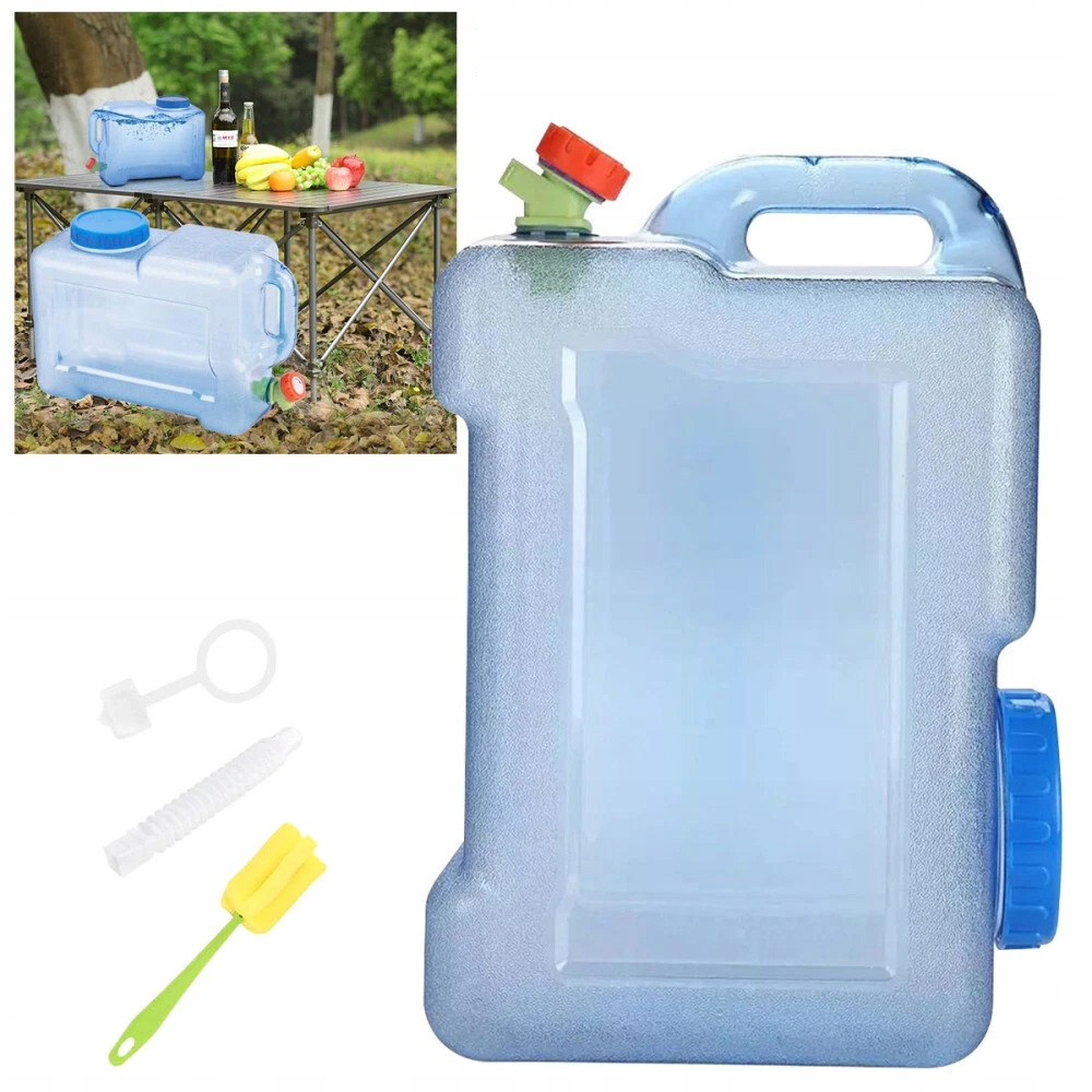 Pojemnik Kanister Na Wodę Pitną Napoje Z Kranikiem 18L Atest Baniak Na Wodę