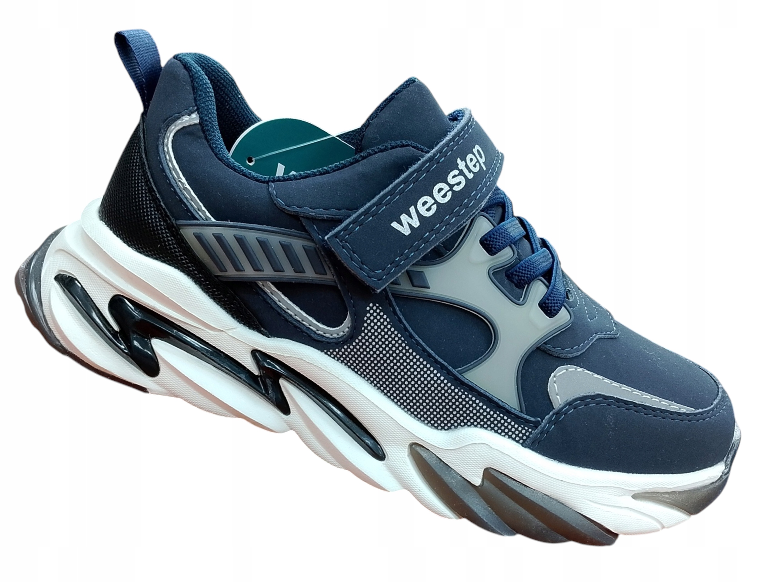 Półbuty buty sportowe sneakersy Weestep R058764695 dark blue r36