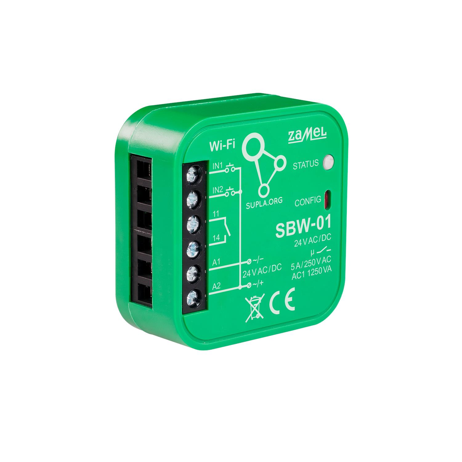 Moduł sterowania bramami WiFi SUPLA SBW-01 inteligentny dom smart home Marka Zamel