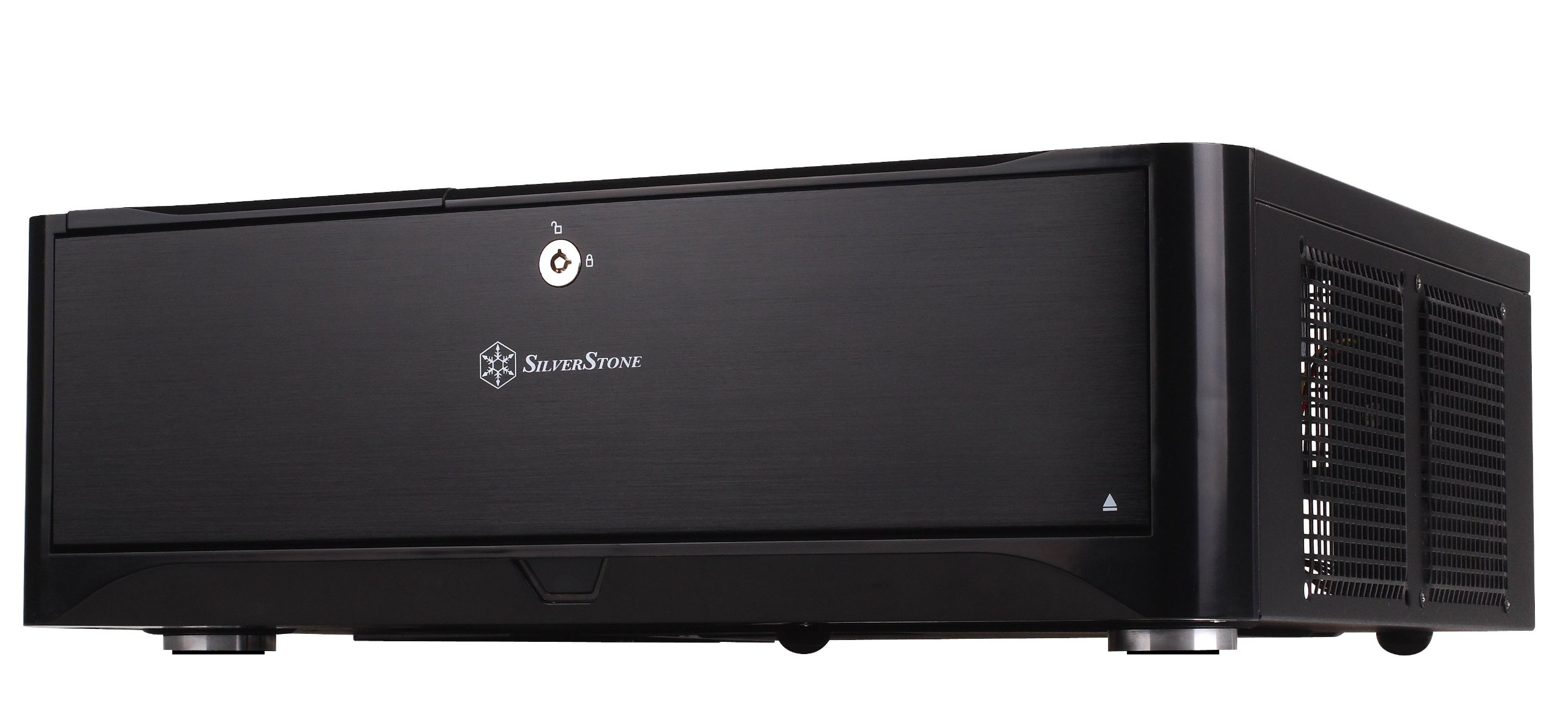 SilverStone SST-GD06B Grandia Htpc Micro Atx skříň černý