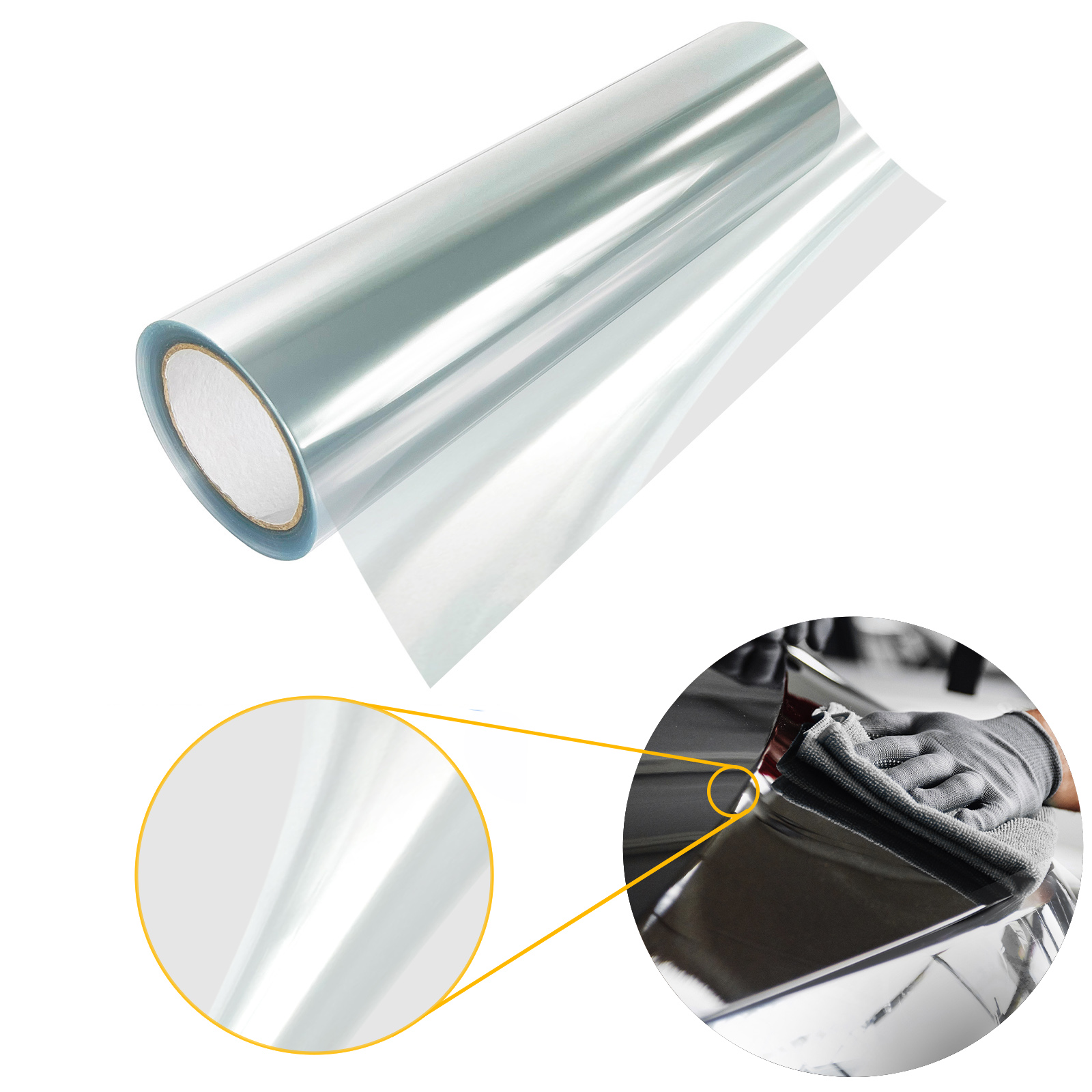 Termoplastická Fólie na polepování auta, šířka 50 cm