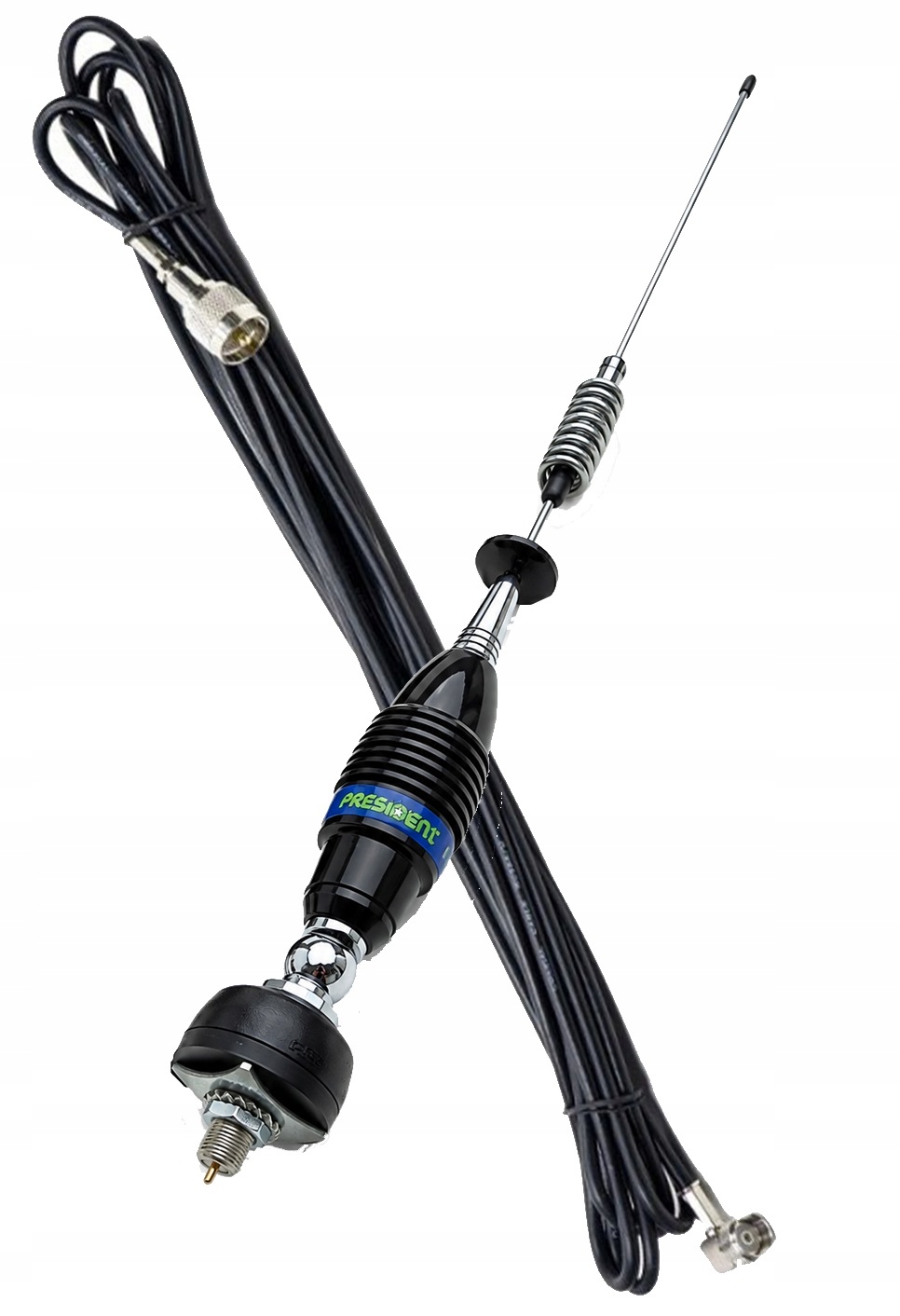Anténa Cb President Kentucky 27 MHz 75 cm 100 W, montáž 13 mm
