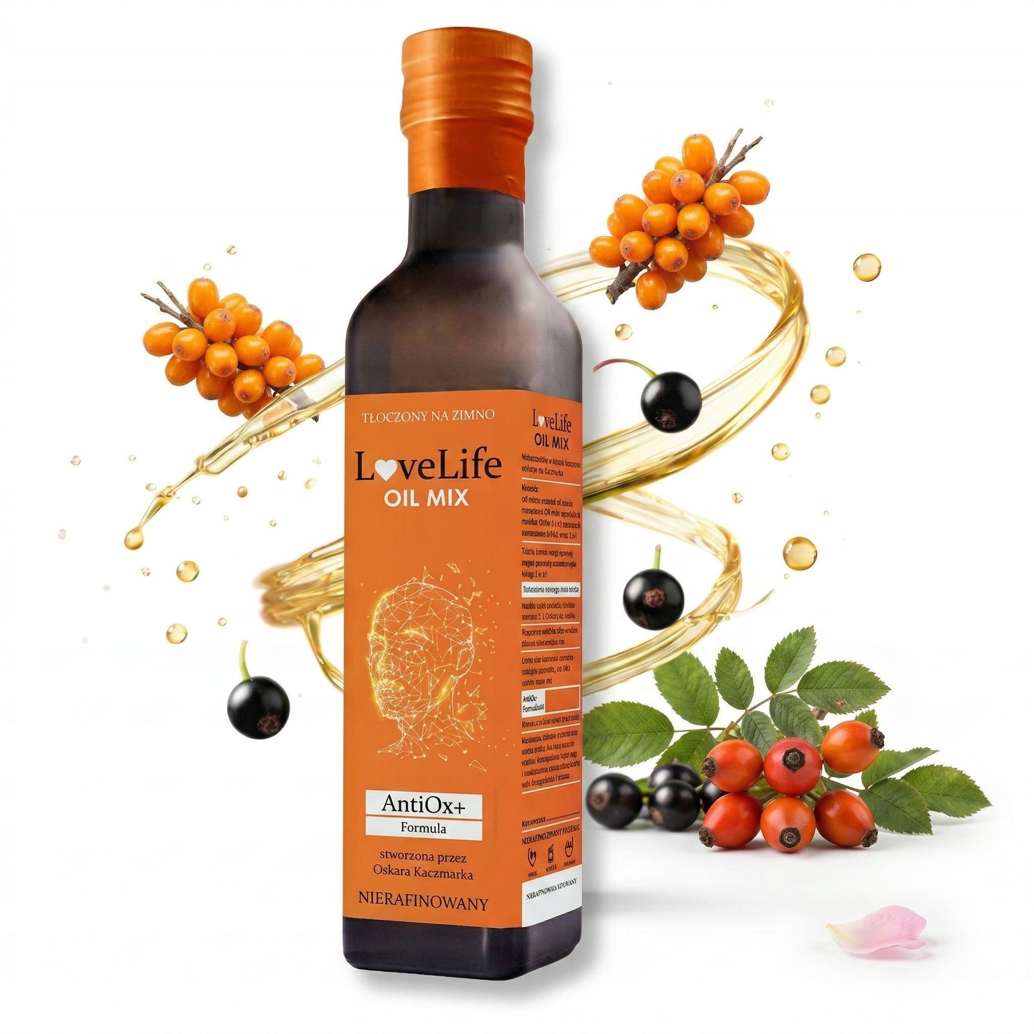 AntiOx+ Formula Olej antyoksydacyjny prebiotyczny 250ml LoveLife