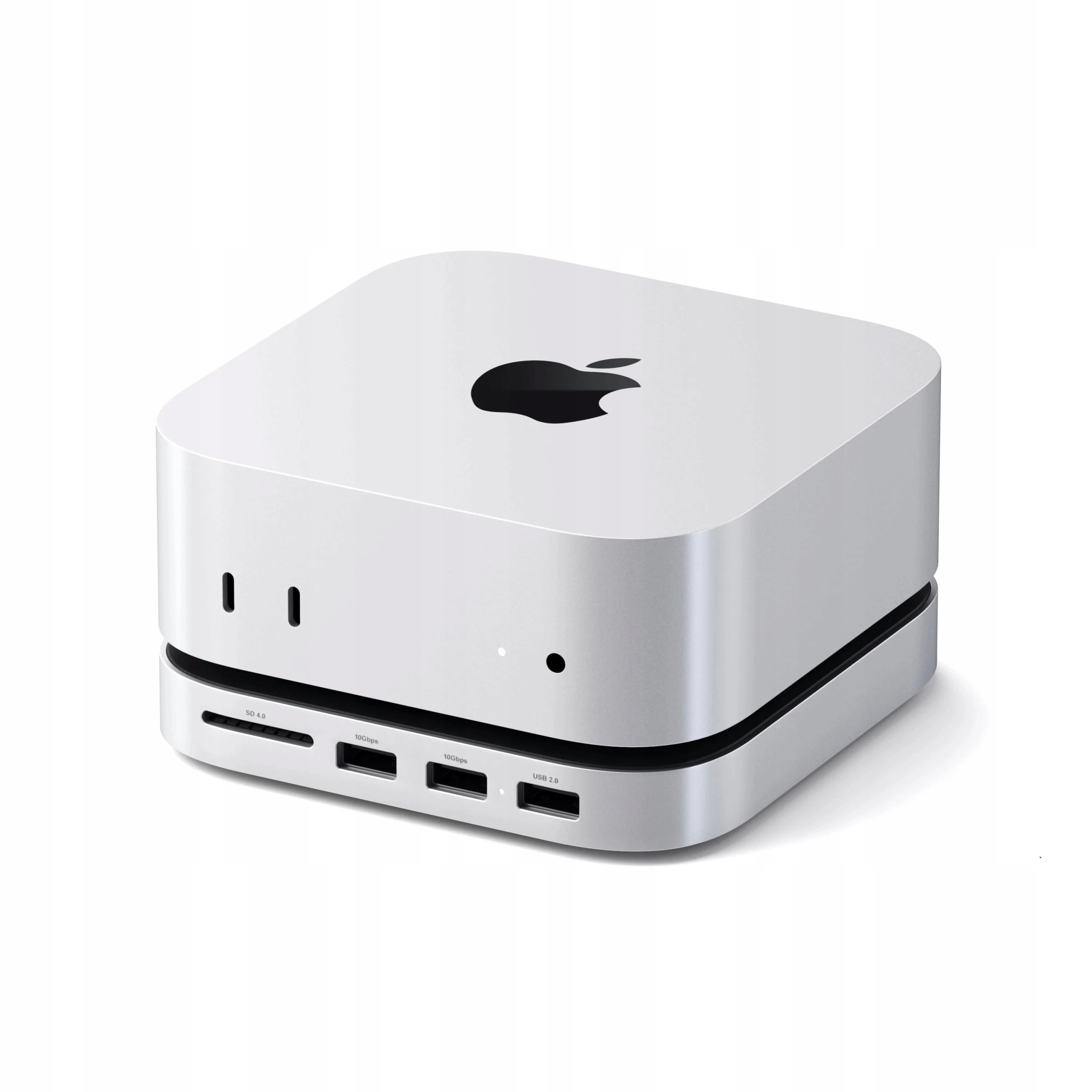 Satechi Hub i Stand do Mac Mini M4 Pro z obudową na dysk Ssd x5 Portów