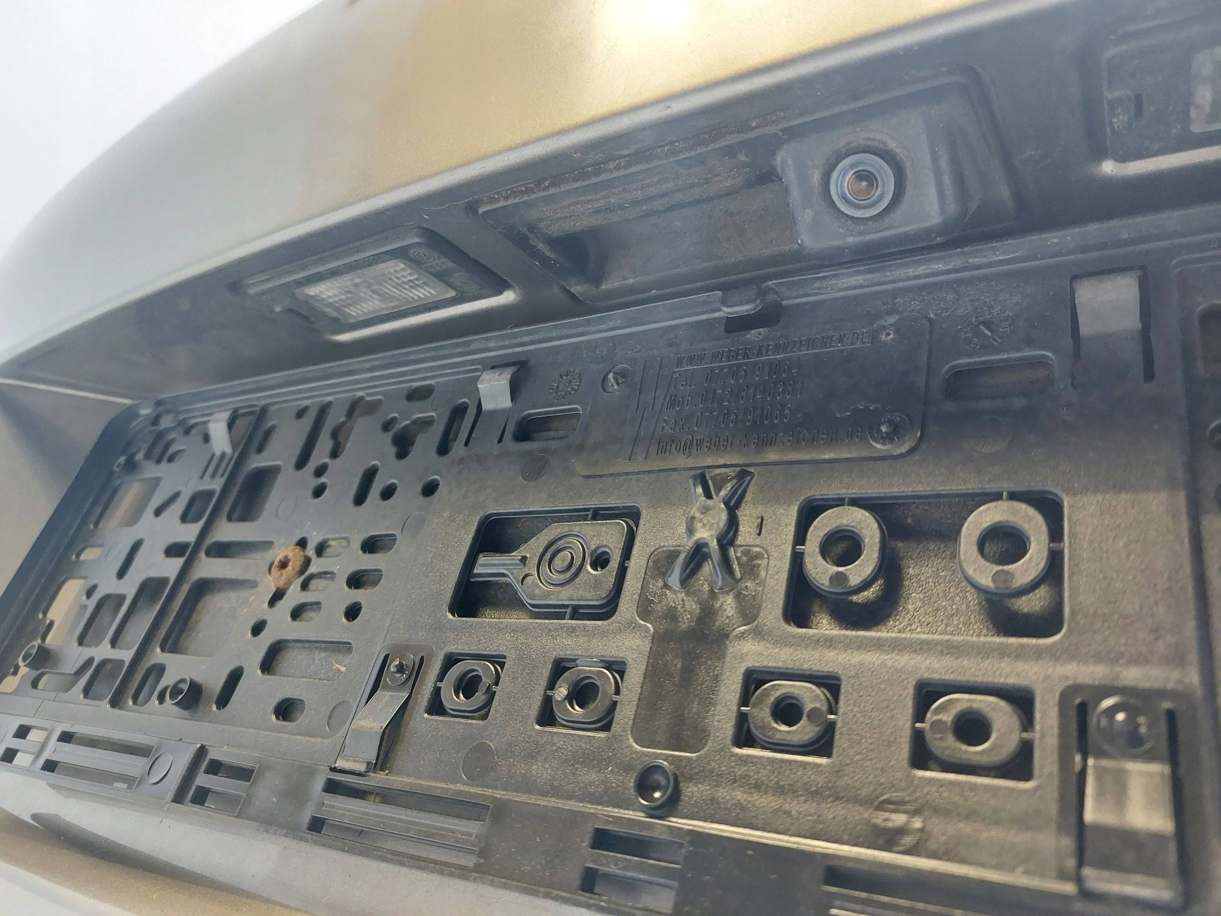 VW GOLF V VI plus 10r trunk door boot complete LA8X