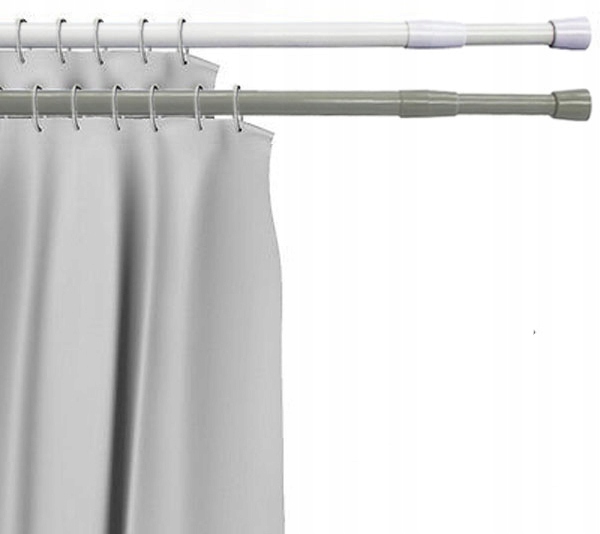 

Drążek prysznicowy Awd Interior 110-200x20mm biały