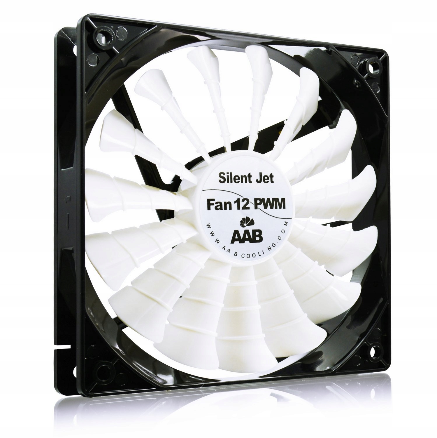 

Aab Silent Jet Fan 12(+15 łopatek)+65% Wydajny Pwm