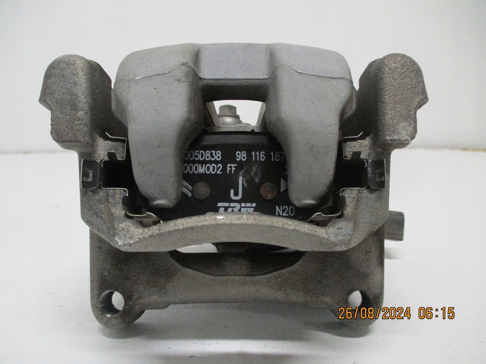 caliper ZCISKI PEUGEOT 2008 II rear part left right