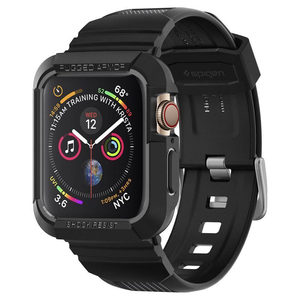 Etui do Watch 4 44mm Spigen czarnyCzarny