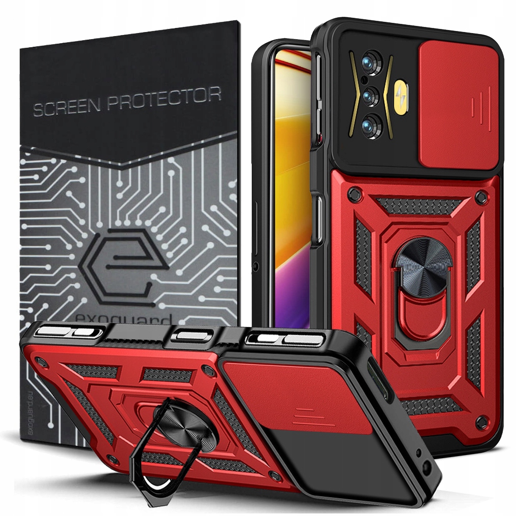 

Etui Pancerne Obudowa+szkło do Xiaomi Poco F4 Gt