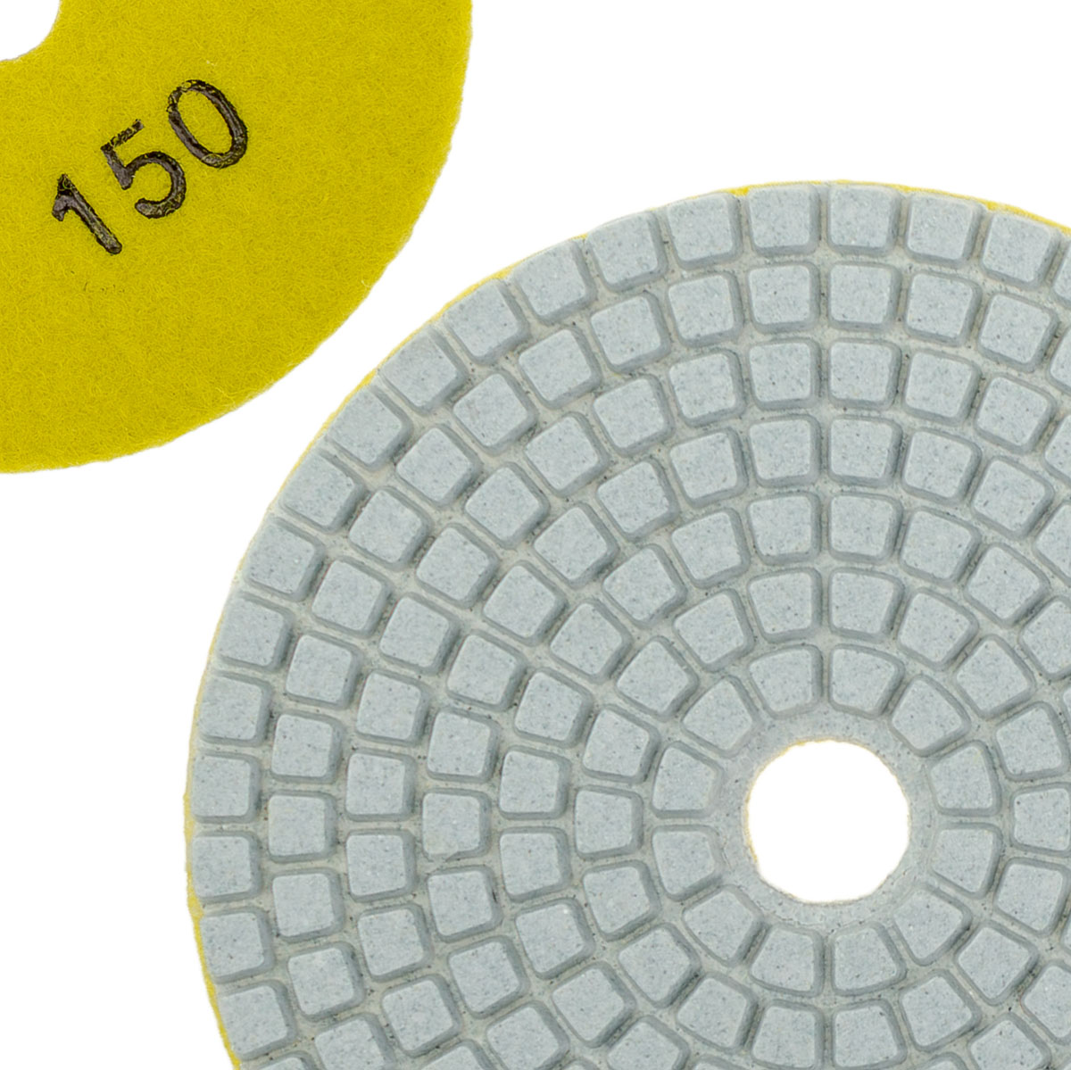 Diamantový kotouč pro broušení keramického slinuté dlažby 100 mm P150 Polax