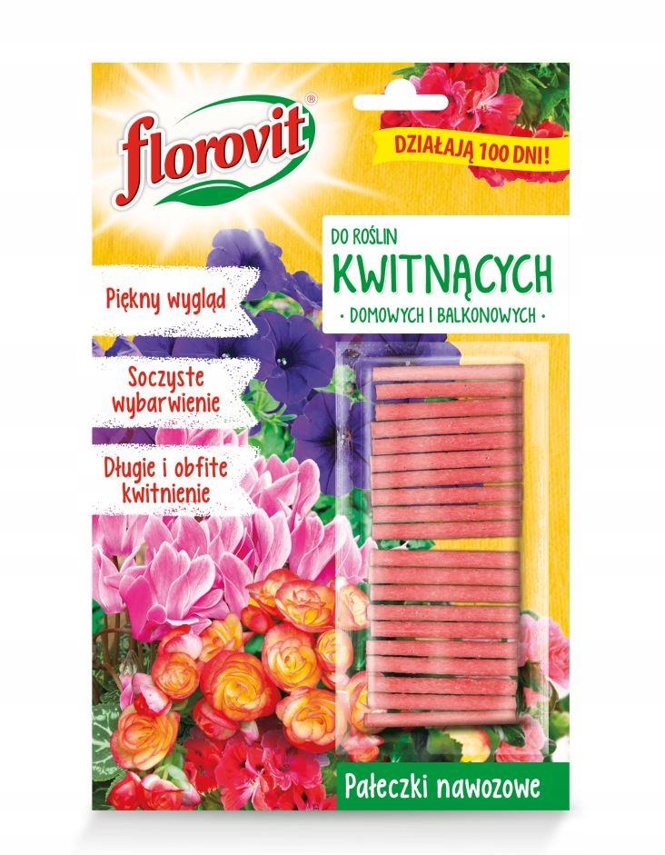 

Pałeczki nawozowe do kwitnących Florovit 20szt