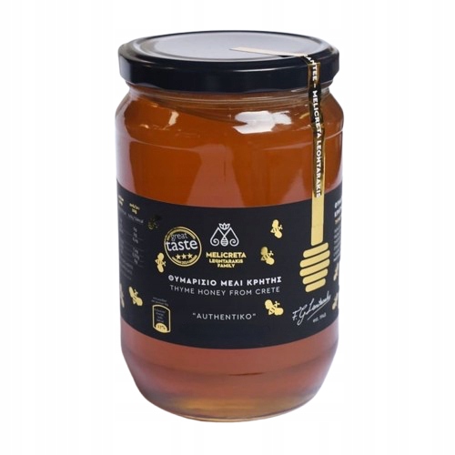 Levně Řecký Tymiánový Med z Kréty 950g krétský Melicreta Originální